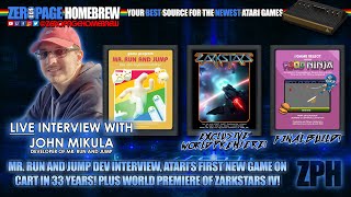Interview with John Mikula (Mr. Run and Jump), Zarkstars IV: Nebula (WORLD PREMIERE), Food Ninja
