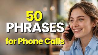 50 English Phrases for Phone Calls | Everyday English