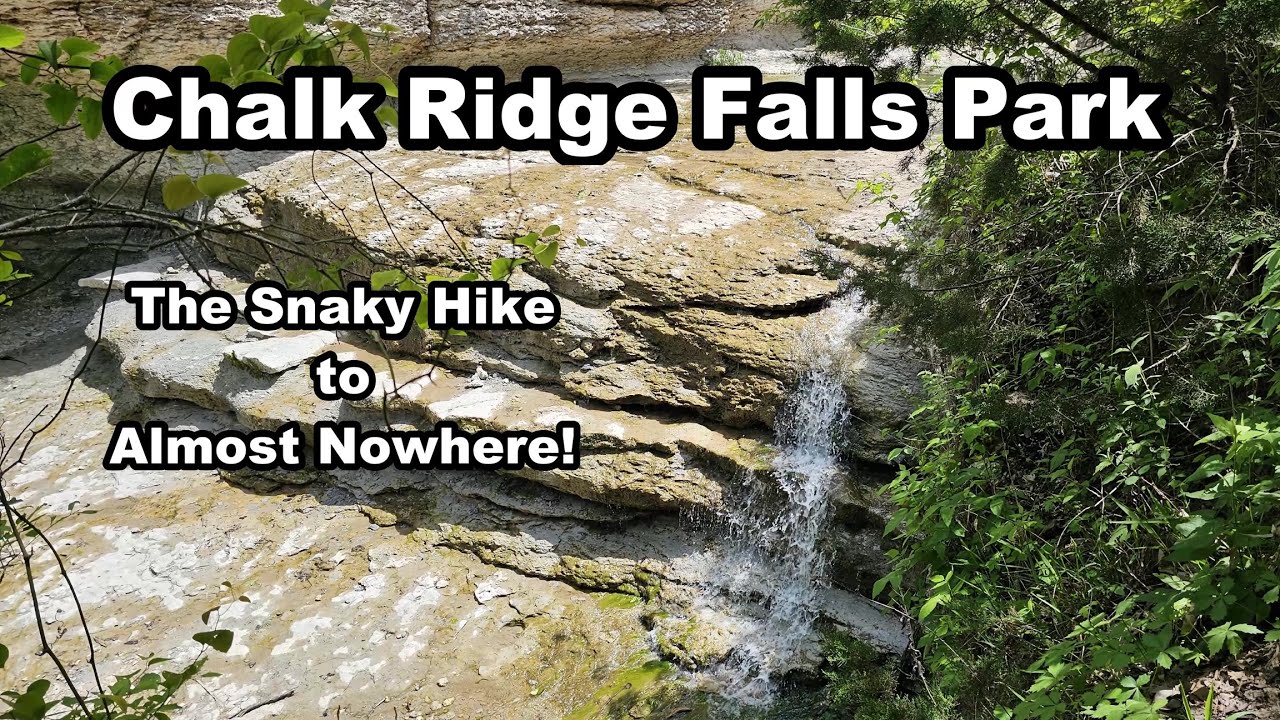 Chalk Ridge Sandy Hiking in Chalk Ridge Falls Park | A Big Snake & Missing Suspension ...