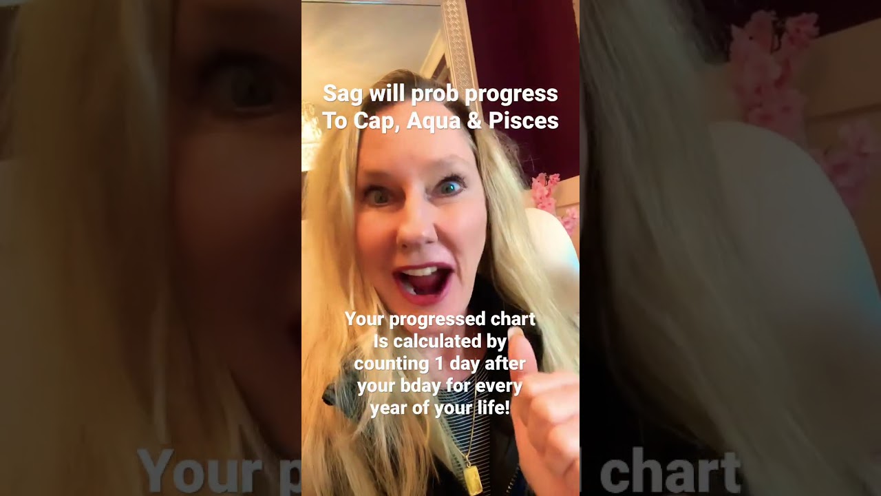 Let’s get some things straight! Your Progressed Chart!