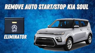 How to remove auto start stop! Kia Soul.