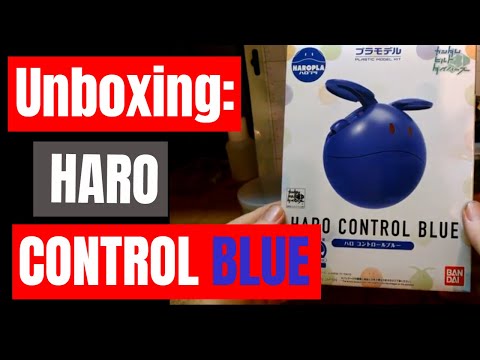 Gundam Build Divers - Haro - Haropla - Control Blue(Bandai) video