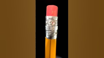Pencil Eraser Under Extreme Heat #macro #closeup #object