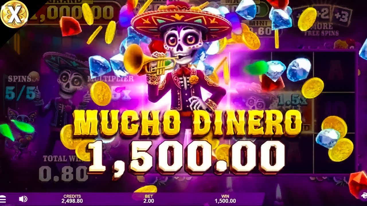 Day Of The Dinero™ 🤑 Super Massive Win! 🤑 NEW Online Slot - EPIC Big WIN - Gameburger Studios