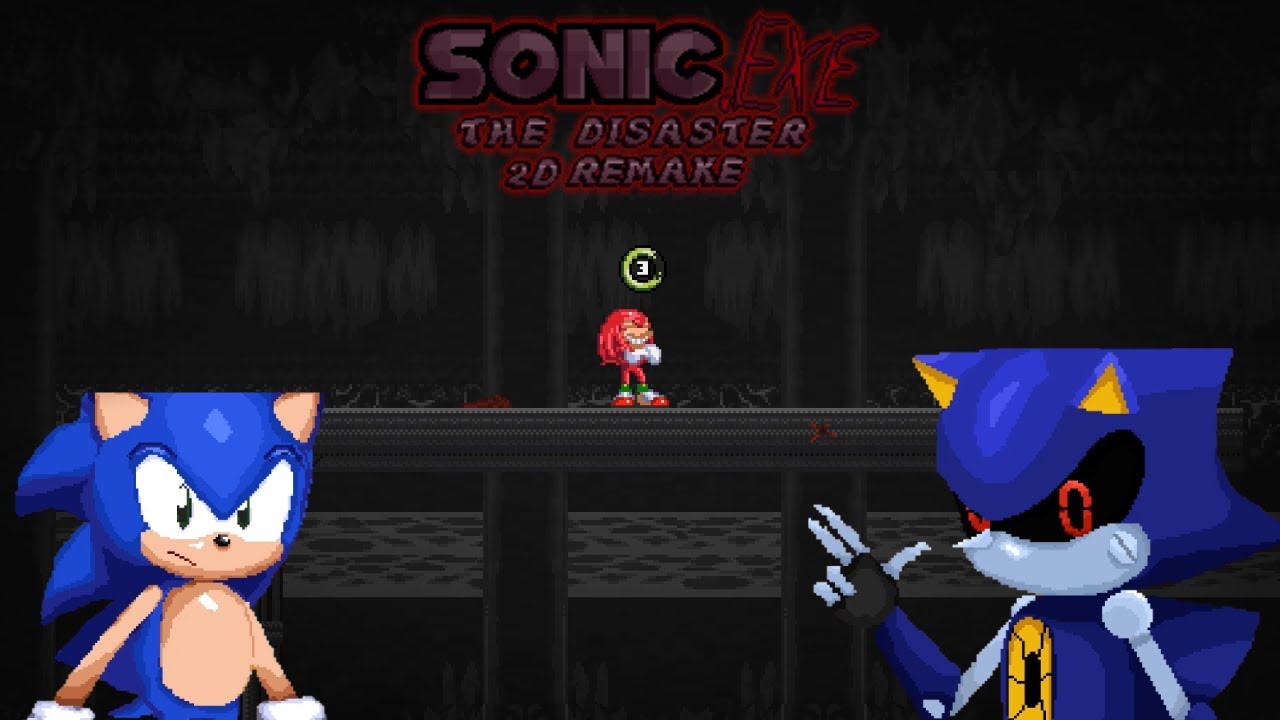 Sonic.exe The Disaster 2D Remake Mod through the blood Android PC Version 1.0