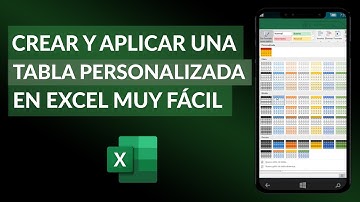 Cómo Crear y Aplicar un Estilo de Tabla Personalizado en Excel - Fáciles Pasos