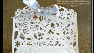 Detailed Floral Thinlits Treat Bag