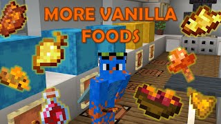 More Vanilla Foods showcase - Minecraft Bedrock [MCPE, Win10, Console]