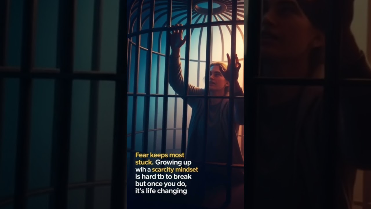 Fear keeps most people stuck.Growing up with a scarcity minsdset is hard to break but once you do