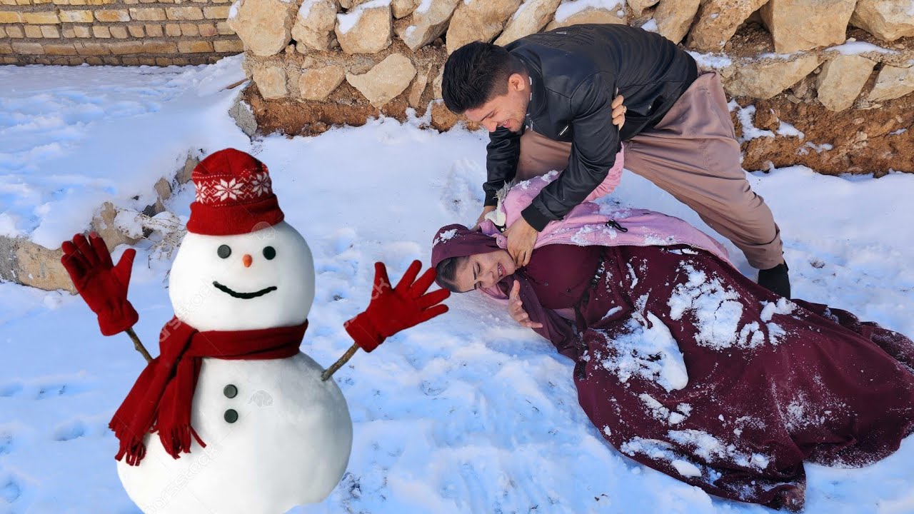 «Снежная война! Измаил и Агарь сталкиваются в эпицентре снежной бури!»