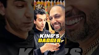 Benny the dealer in NYC  ANALYZING A GOLDEN DAGGER ,what do you think people what’s the worth ?