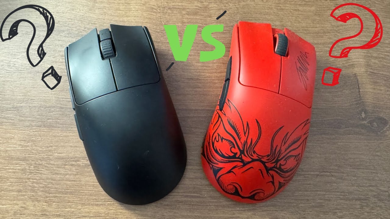 Razer Viper V3 Pro vs Deathadder V3 Pro - YouTube
