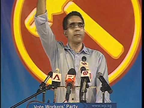 WP's Pritam Singh at Aljunied GRC rally, May 5