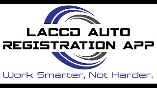 How to Use the LACCD Auto Registration App