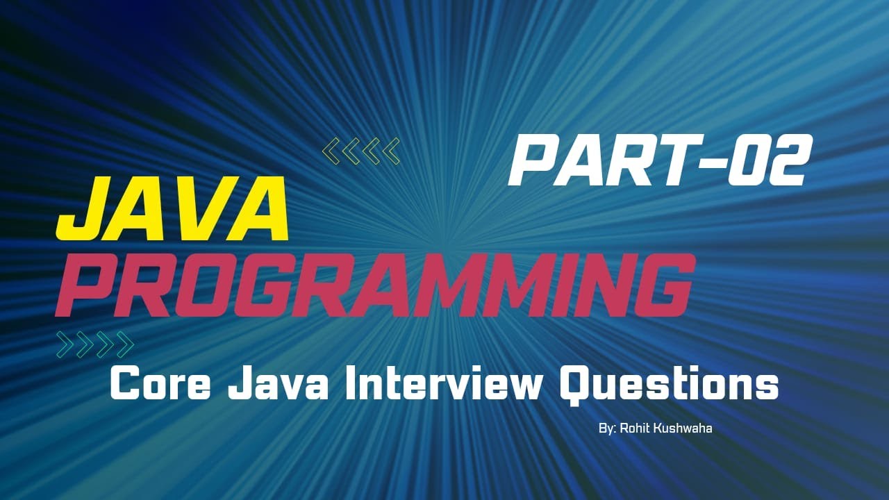 Java Interview Questions And Answers. - YouTube