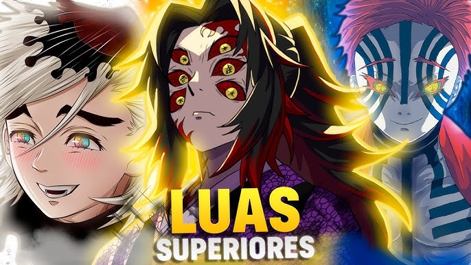 Todas as luas inferiores que aparecem em kimetsu.