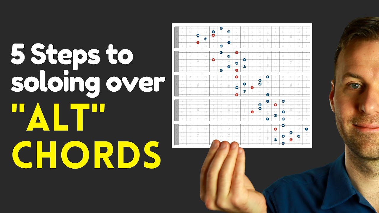 7-бемоль-5-арпеджио для гитары «ДОМИНАНТ» для соло с аккордовыми тонами