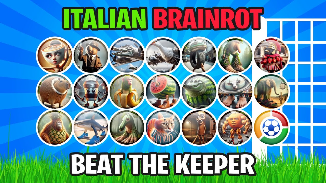 Beat the Keeper: Italian Brainrot - Elimination Marble