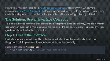 How to Use Interface to Communicate Between Fragment and Activity in Android