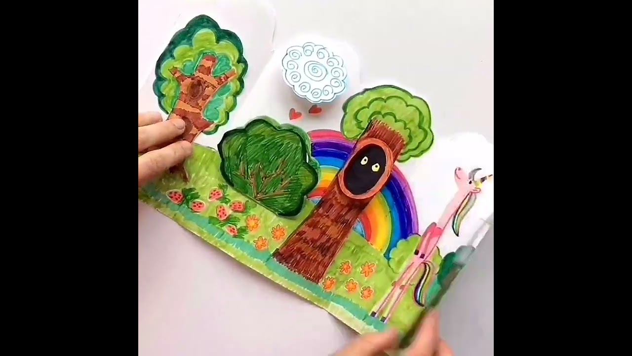 Pop-up книжка про лес