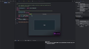 Quick Juce Series - How to Add a Button in JUCE