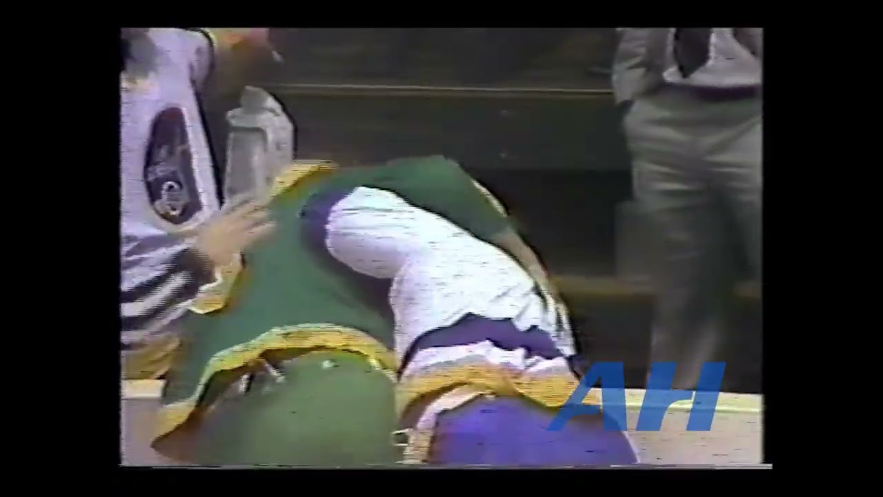 IHL ?. ?, 1984-85 Mel Hewitt,FLT v Tony Feltrin,SL Flint Generals Salt Lake Golden Eagles