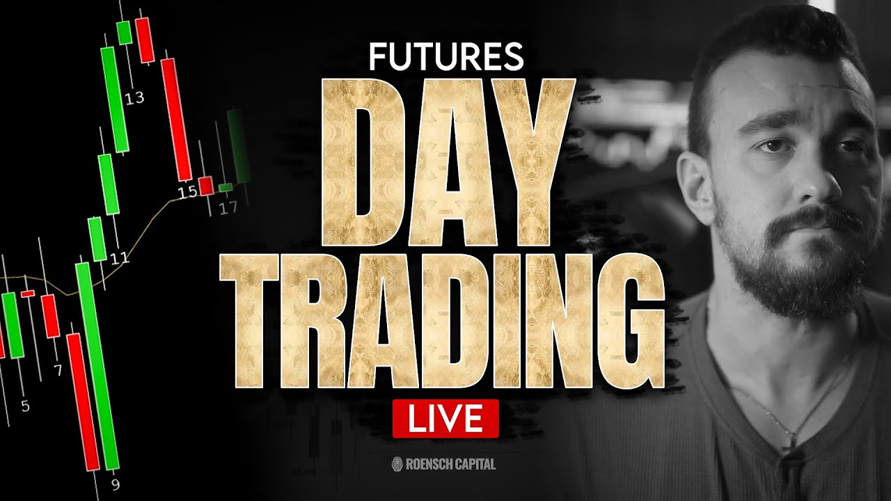 Live Day Trading Nasdaq Futures (NQ)