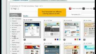 RvSiteBuilder 4 Web Template