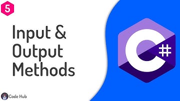 05 - Input, Output Methods, String Formatting And String Interpolation | C# Crash Course