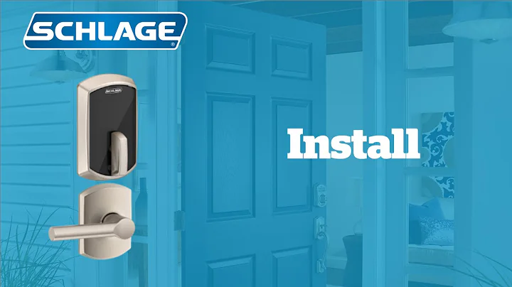 How to Install Schlage Control Smart Interconnect Lock