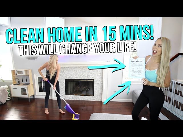 How To Speed Clean The Kitchen When You Only Have 15 Minutes - A Mess Free  Life