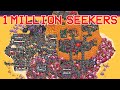 Among Us, but with 1 MILLION SEEKERS on THE FUNGLE - HIDE n SEEK Mode