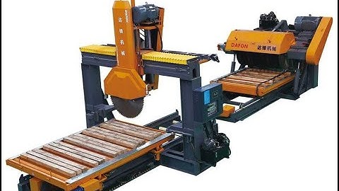 Kerbstone Cutting Machine for Granite Marble
