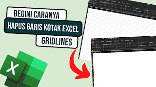 Ms. EXCEL : Menghapus Garis Kisi (Gridlines) di Lembar Kerja Microsoft Excel
