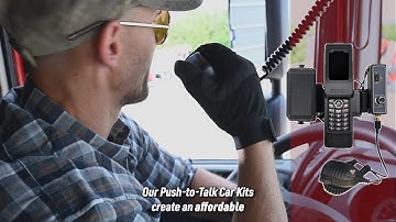 Push-to-Talk Car Kits for Kyocera DuraForce PRO 3 & DuraXV Extreme+