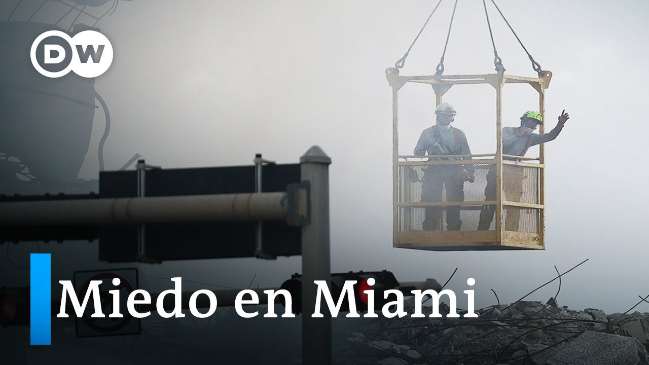 Derrumbe en Miami: los vecinos temen que no sea un caso aislado