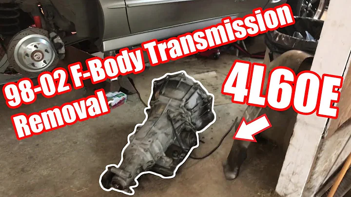 How to Remove a Transmission from a Camaro or Firebird! (4L60e 98-02 F-Body)