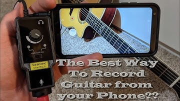 Saramonic Smart Rig II Test vs Phone Mic ~ Best Way to Record Guitar from Phone?