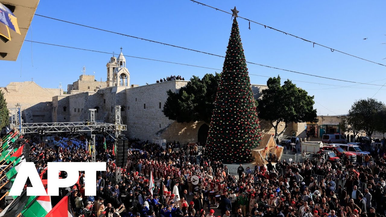 Bethlehem Marks Christmas With Midnight Mass After Two Years of Muted Festivities | APT