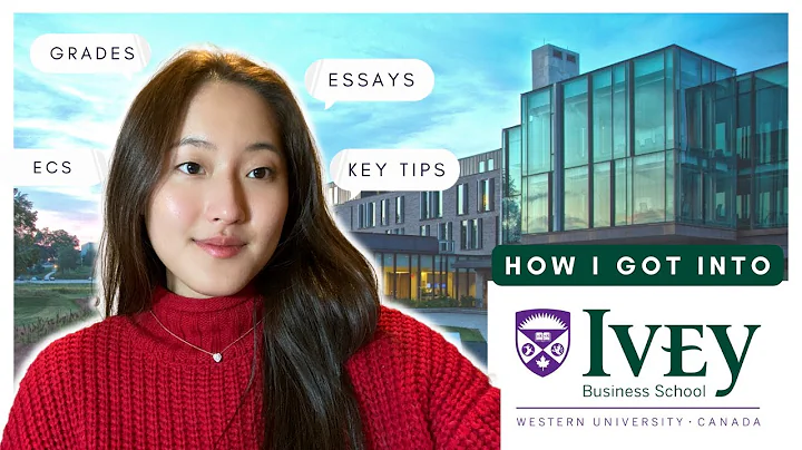 How I got into Ivey Business School | Walking thro...
