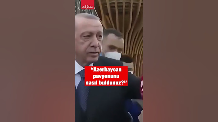 Erdoğan'a Azerbaycan Türkçesi'nde fuar anlamına gelen pavyon sorusu gündem oldu #shorts #erdoğan