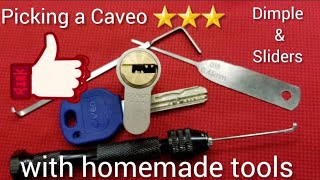 Opening a Caveo⭐⭐⭐ with homemade tools
