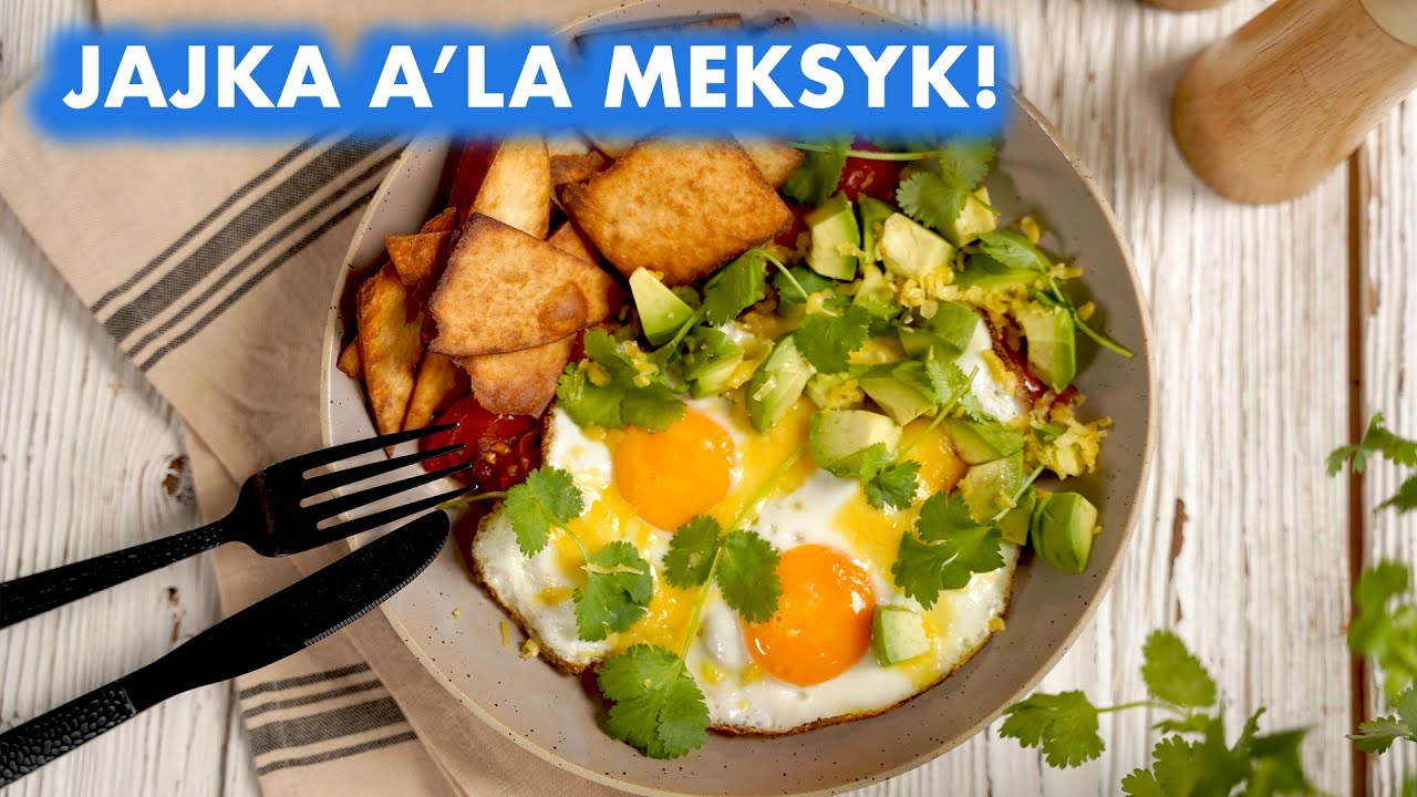 ŚNIADANIE, które postawi CIę na nogi! JAJKA po ranczersku! 🇲🇽  | Przepis UMAMI
