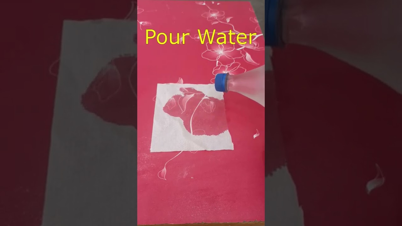 📝 Transparent Tissue Paper Experiment 