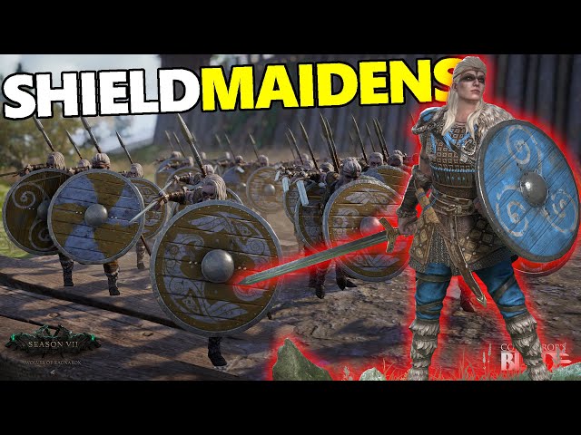 Shieldmaidens, Chevaliers Highlights - Conqueror's Blade 