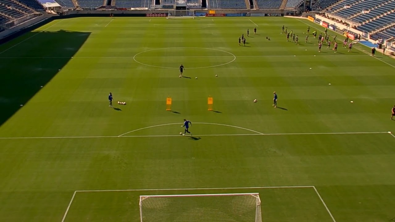 Goalkeeper Training 1 Day Before Match