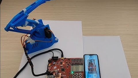 [CTU][Embedded Programming Project] Control a 4 DOF Robotic Hand using the Nuvoton LB NUC140 Board