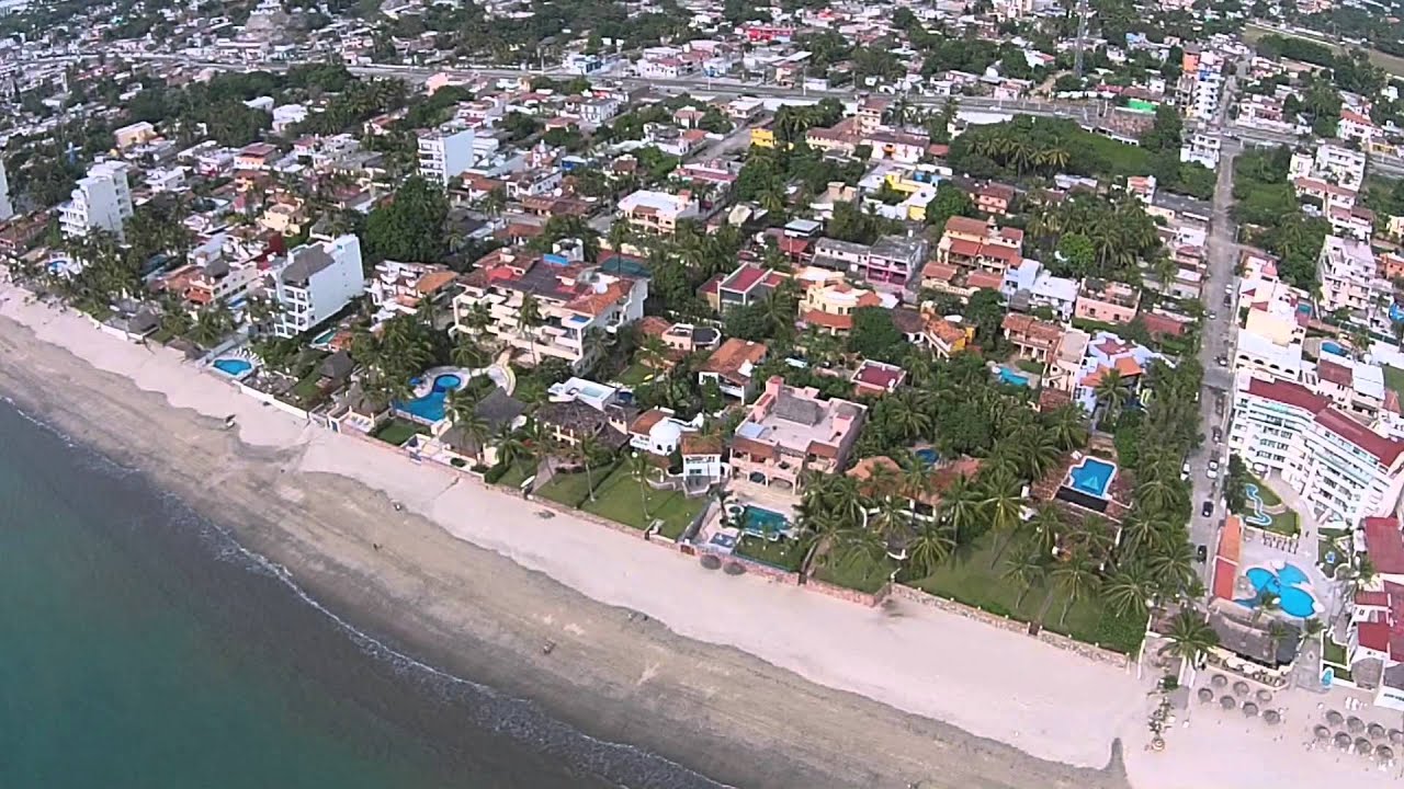 Aerial Views of Bucerias Vacation Rental Properties, Beach & Hotels