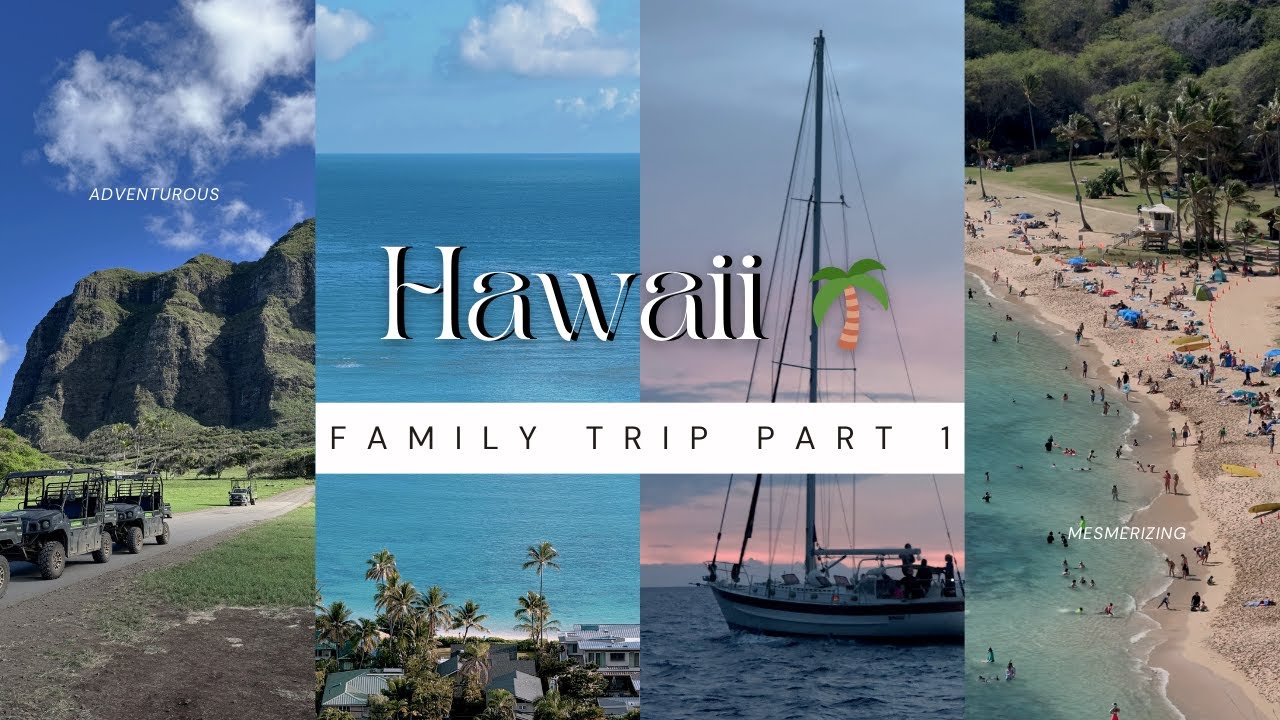 Vlog | 🇺🇸 미국 하와이 Part 1 • 오아후 여행 내가 책임chill게 🌴 • 하나우마 베이 🐠 • 뵤도인 사원 ⛩️ • 쿠알로아 랜치 ⛰️ • 72번 국도 🚘