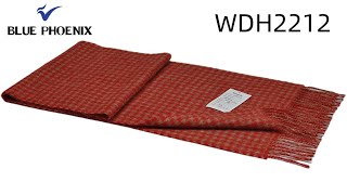 houndstooth scarf womens 100% alpaca luxury soft cozy winter warm custom with tassal in 2023 screenshot 5